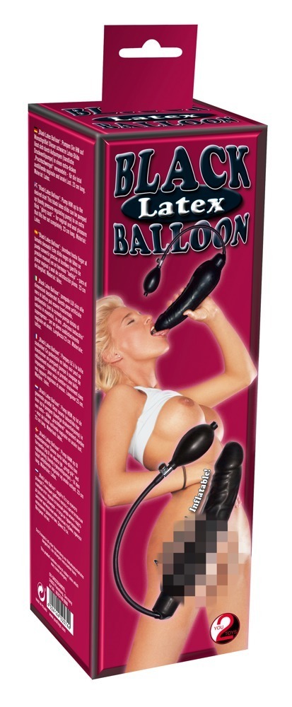 Pumpdildo"Black Latex Balloon"