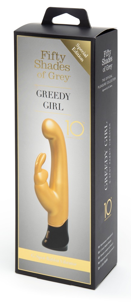 Greedy Girl G-Spot Rabbit Vibe - Gold