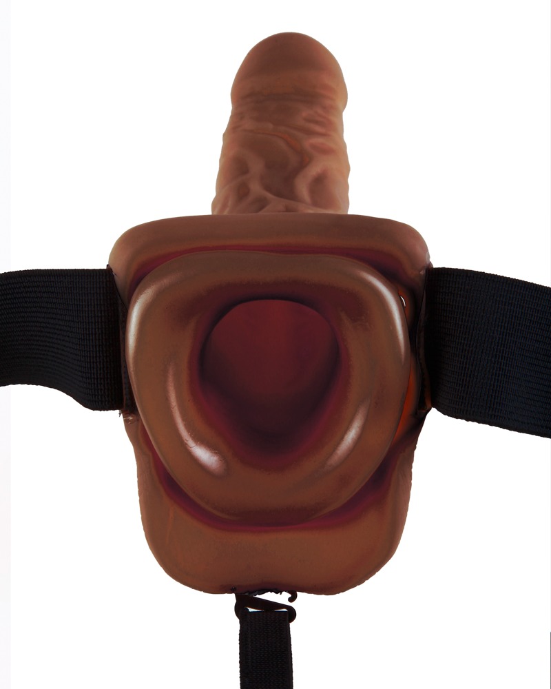 9“ Hollow Strap-on with Balls