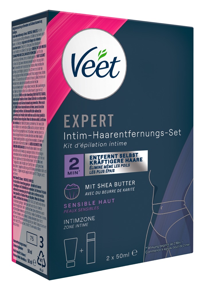 EXPERT Intim-Haarentfernungs-Set