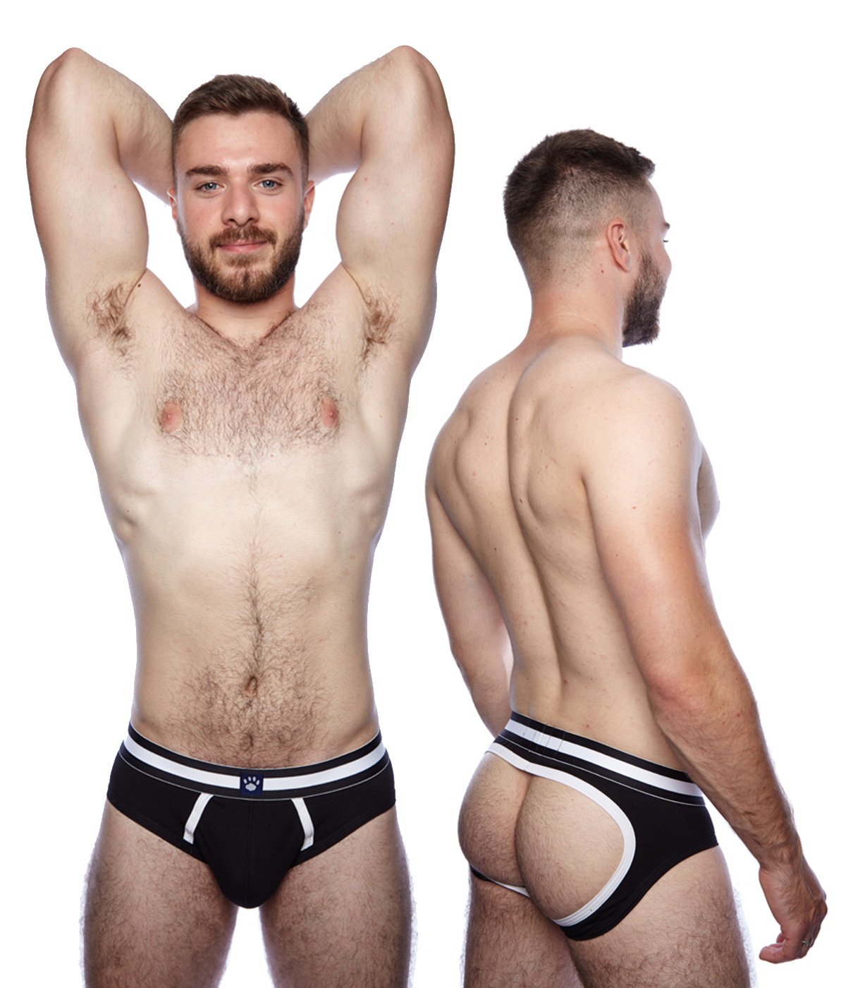 PROWLER CLASSIC BACKLESS BRIEF BLACK/WHITE 