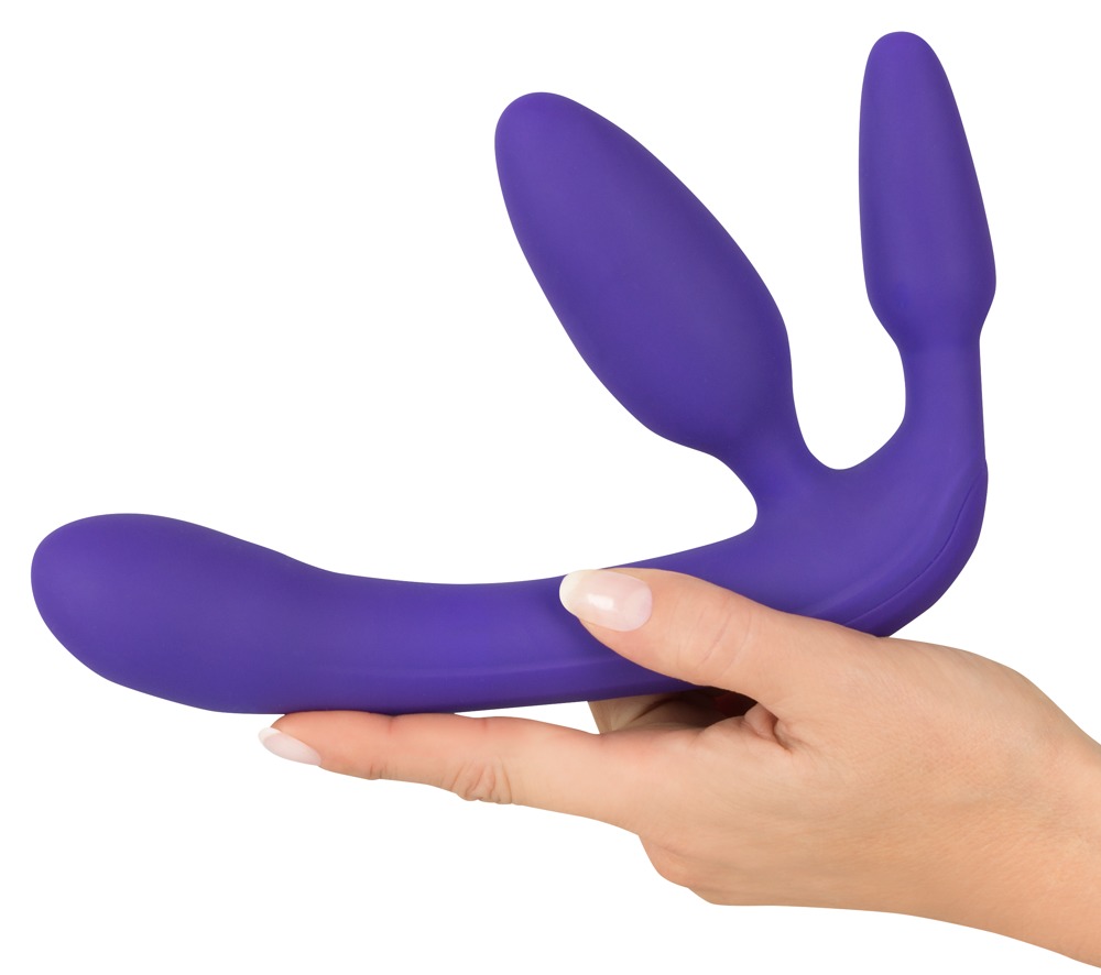 Vibrating Strapless Strap-On 3