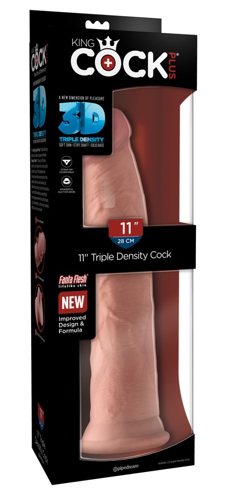 11" Triple Density Cock 11" Triple Density Cock