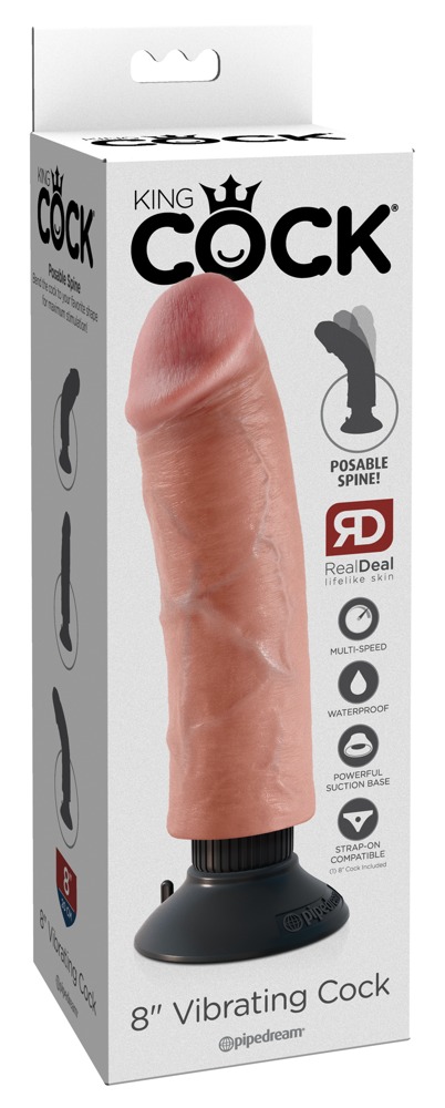 8“ Vibrating Cock