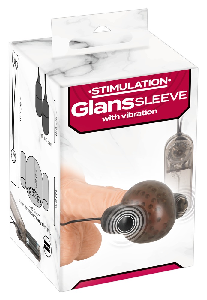 Glans Sleeve with Vibration