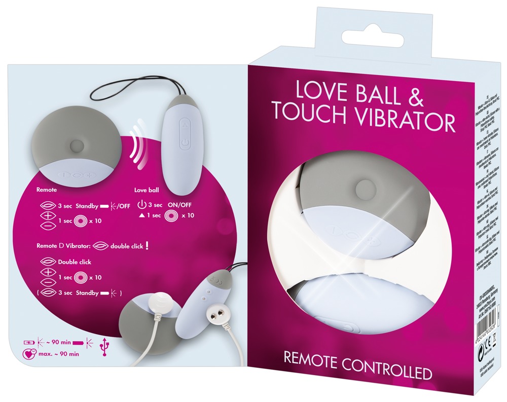 Love Ball & Touch Vibrator