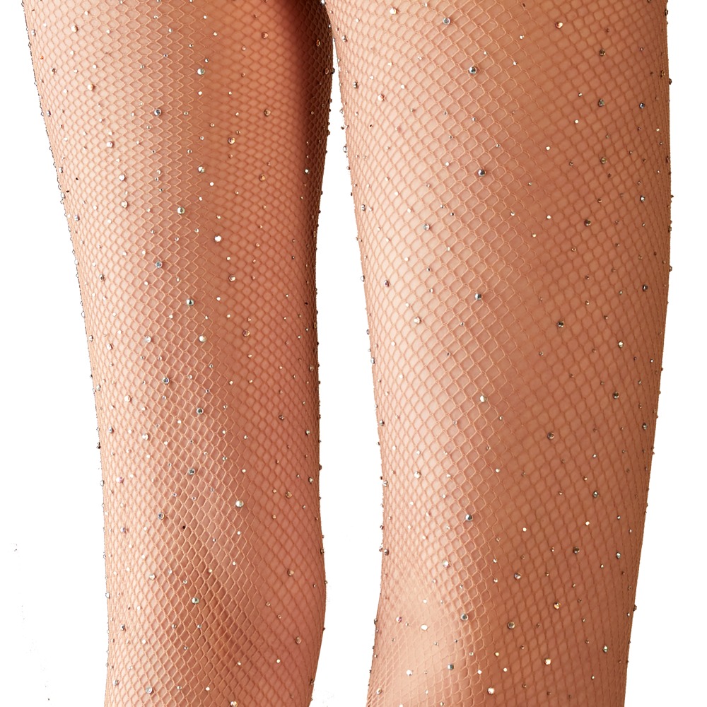 Glitzerstein-Strumpfhose Light