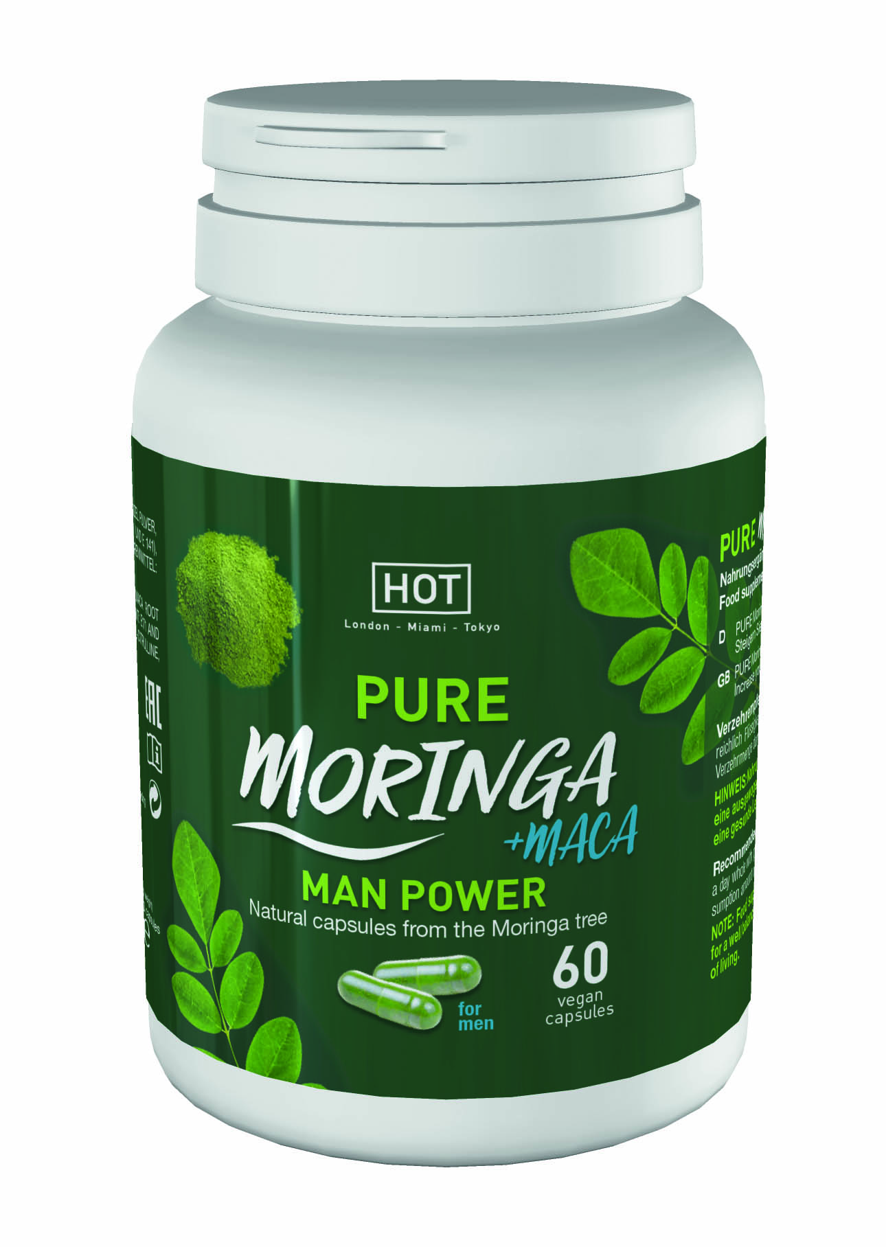 HOT PREMIUM MORINGA MAN POWER CAPS 60 ST.