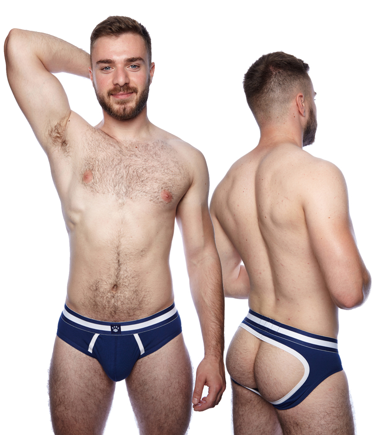PROWLER CLASSIC BACKLESS BRIEF NAVY/WHITE 