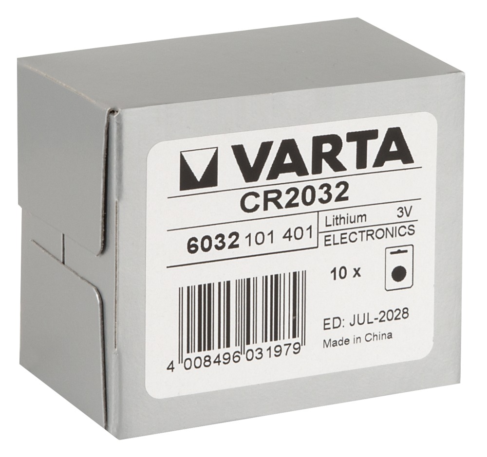 10 x 1er Batterie CR2032 10 x 1er Batterie CR2032