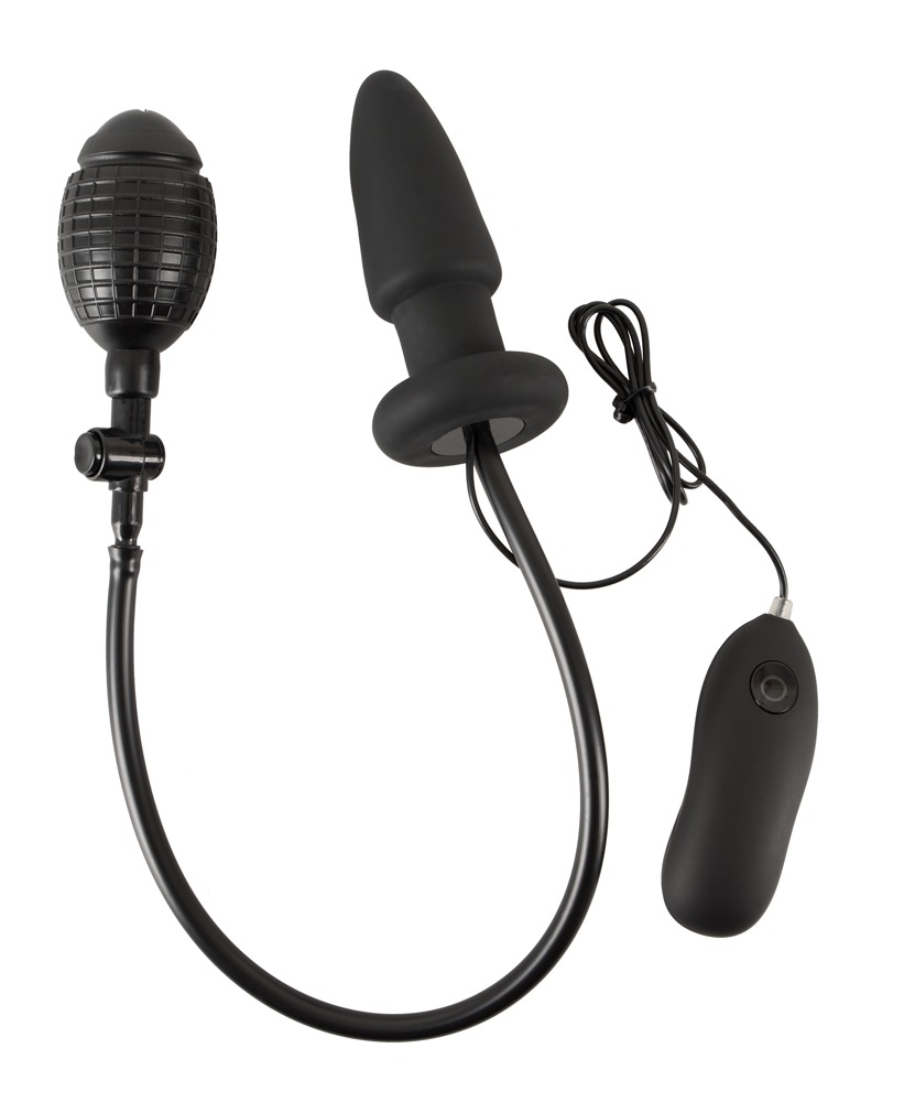 Inflatable Vibrating Butt Plug Inflatable Vibrating Butt Plug